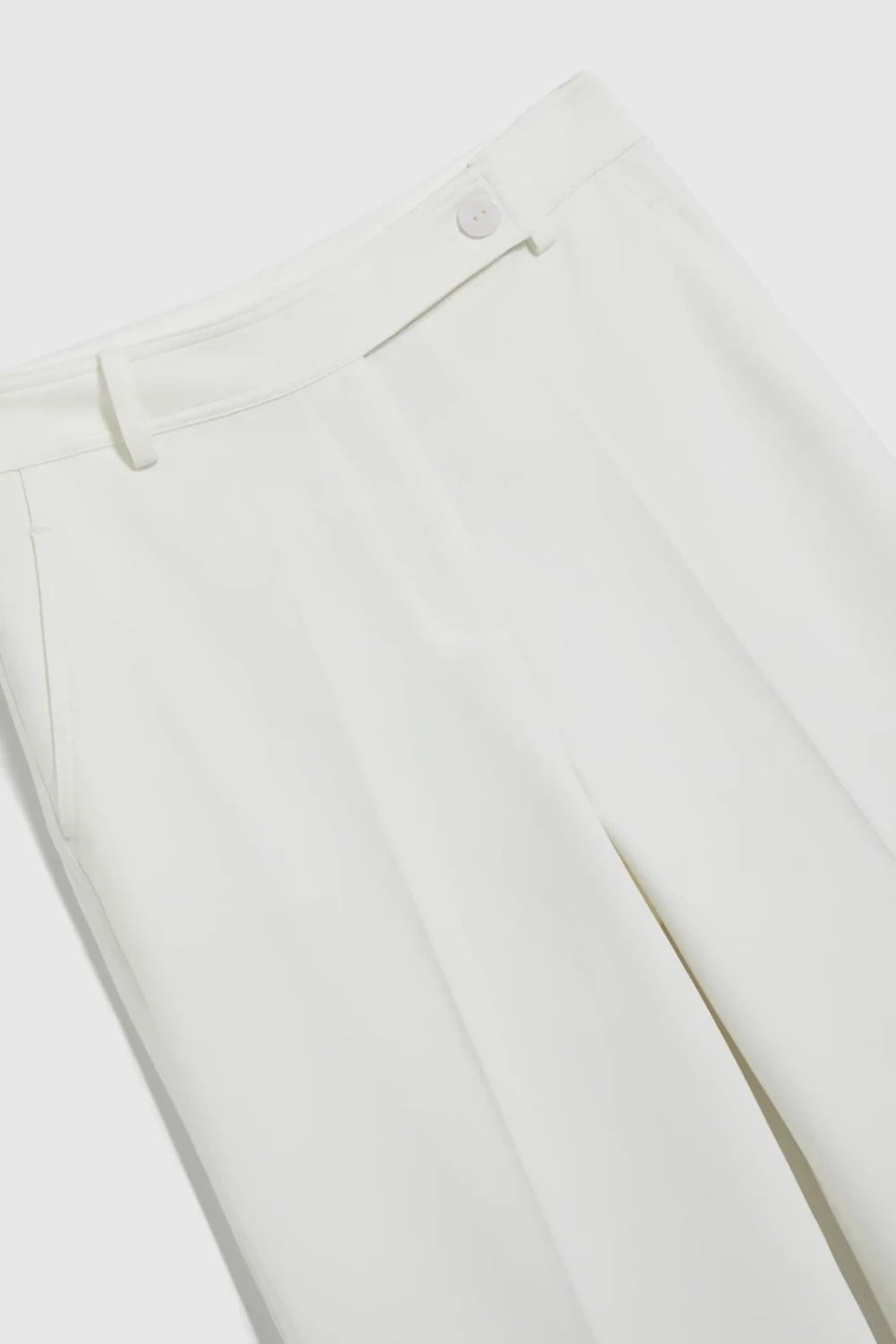 Marisse Women's Trousers L-Sp-4610 Off White