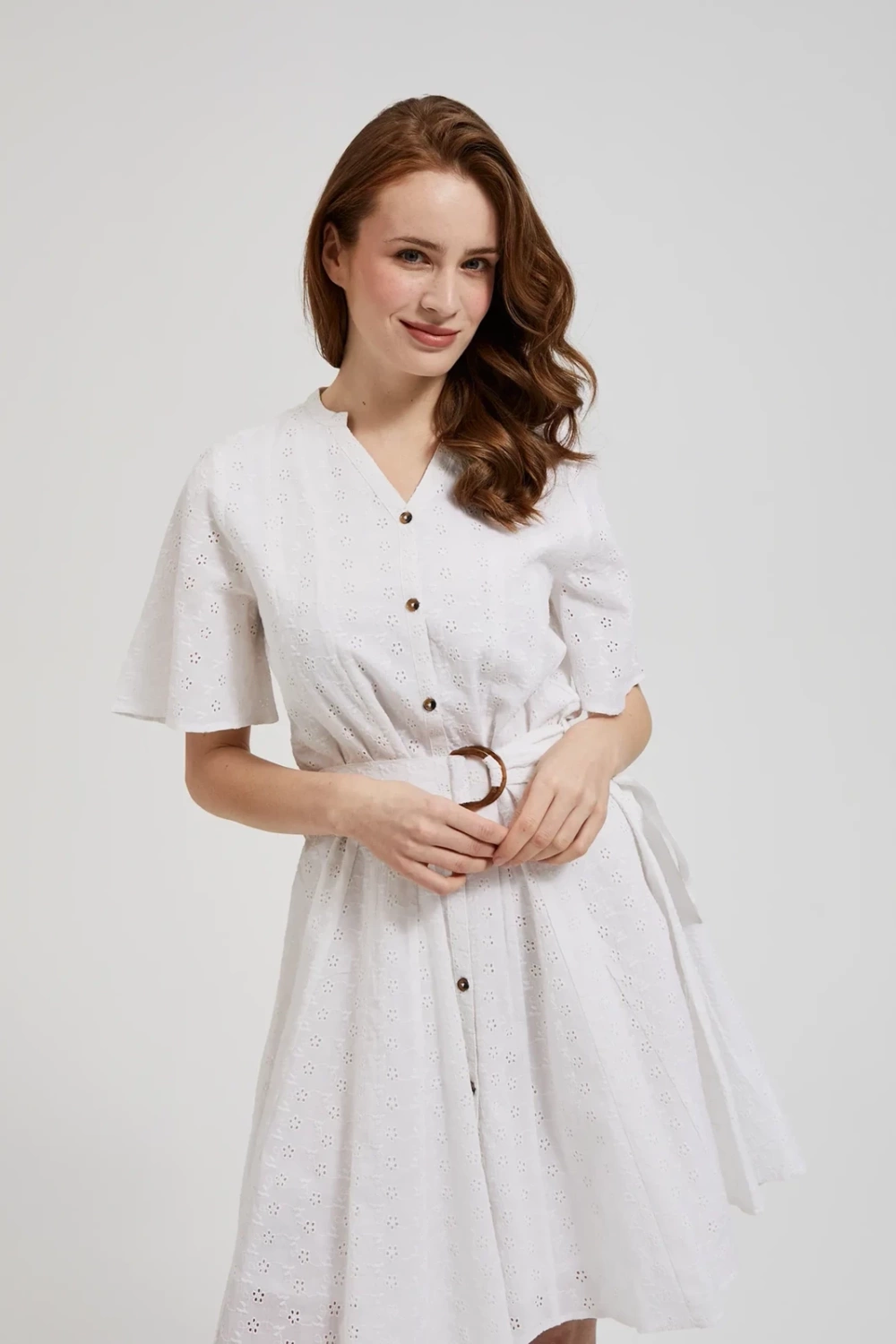 Marisse Women&#039;s Dress L-Su-4340 White