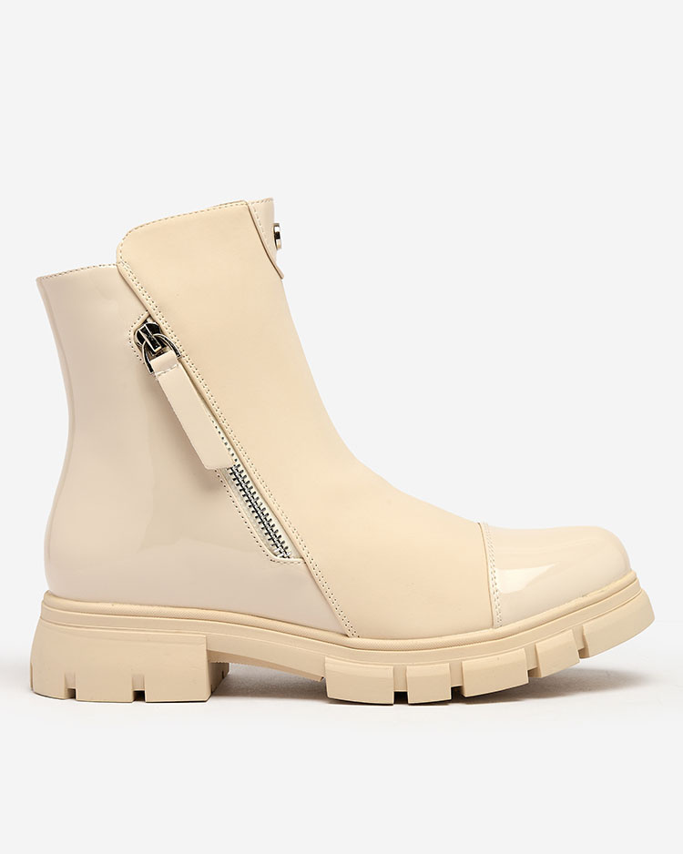 Resti Beige matte Dedaheh women&#039;s boots