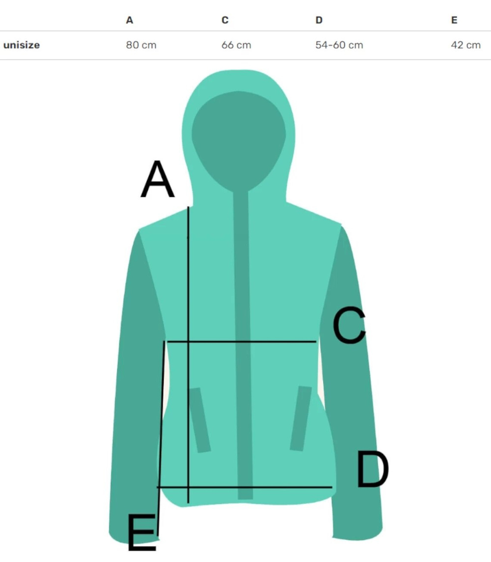 Pri Warm, smooth oversize hooded sweatshirt JANET