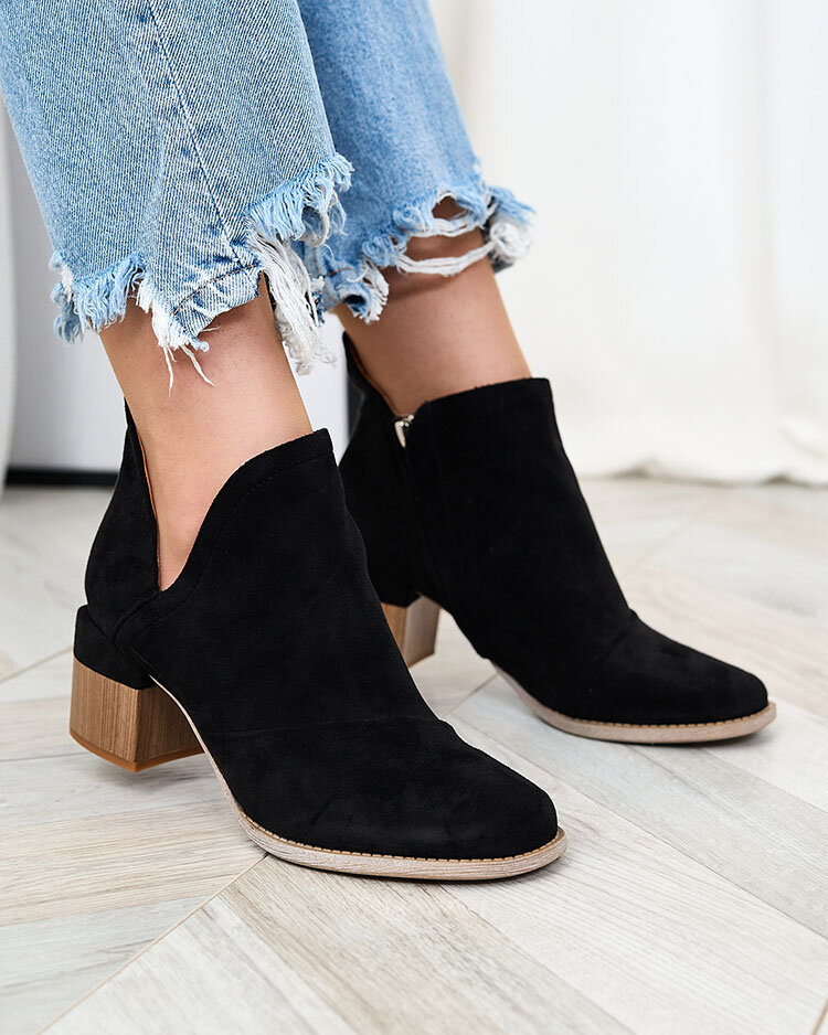 Resti Black women's ankle boots Jeneuer - Footwear