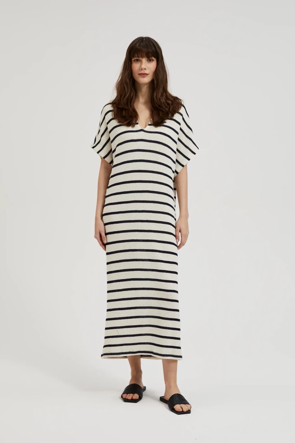 Marisse Women&#039;s Dress L-Su-4338 Off White