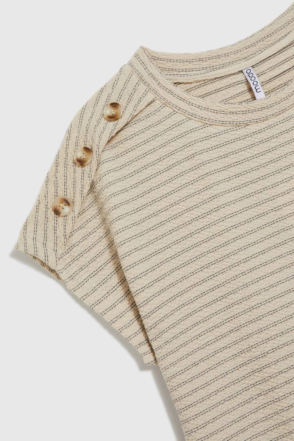 Marisse Women's T-Shirt L-Ts-4634 L.Beige