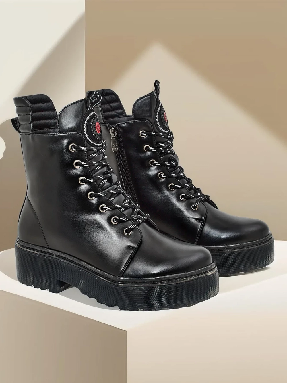 Resti Eco leather women's ankle boots workery Fewor