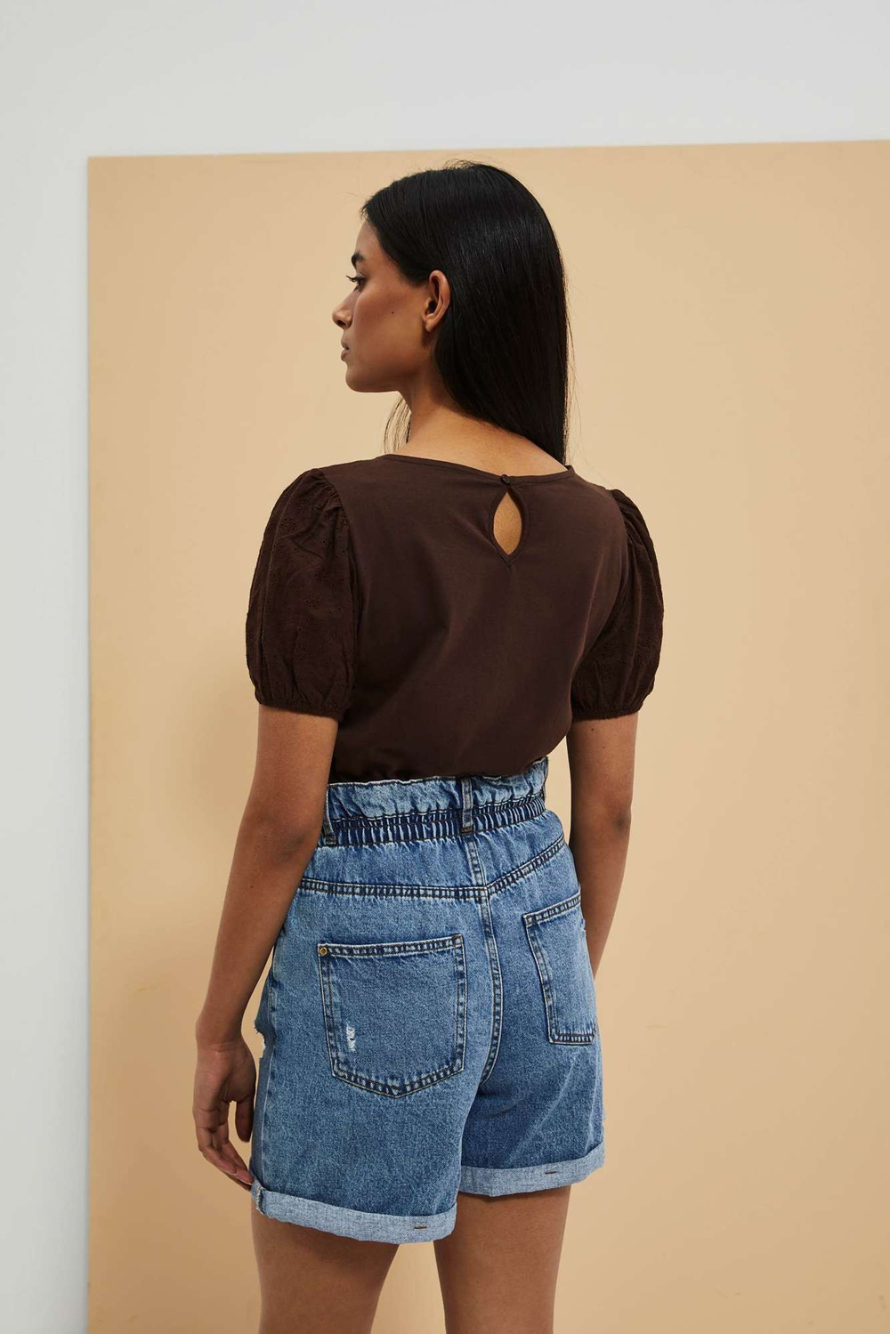 WOMEN'S T-SHIRT L-TS-4013 D.DUB