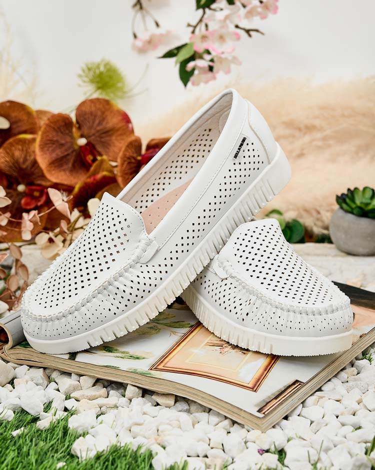 Resti Women&#039;s leather moccasins Nafis