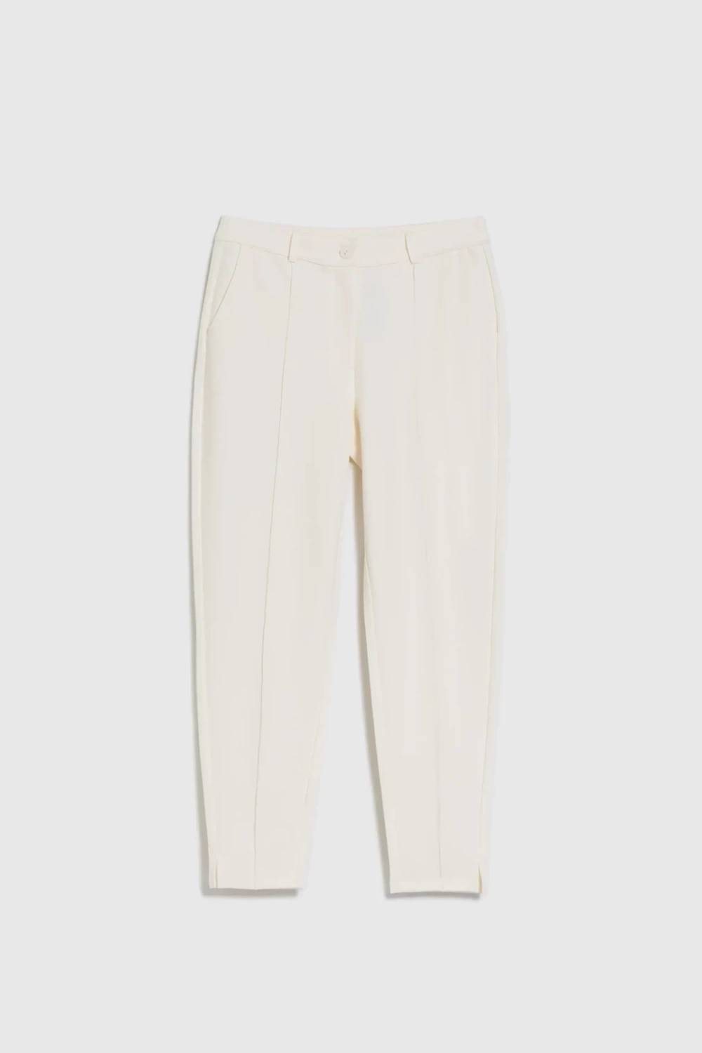 Marisse Women's Trousers L-Sp-4605 Off White