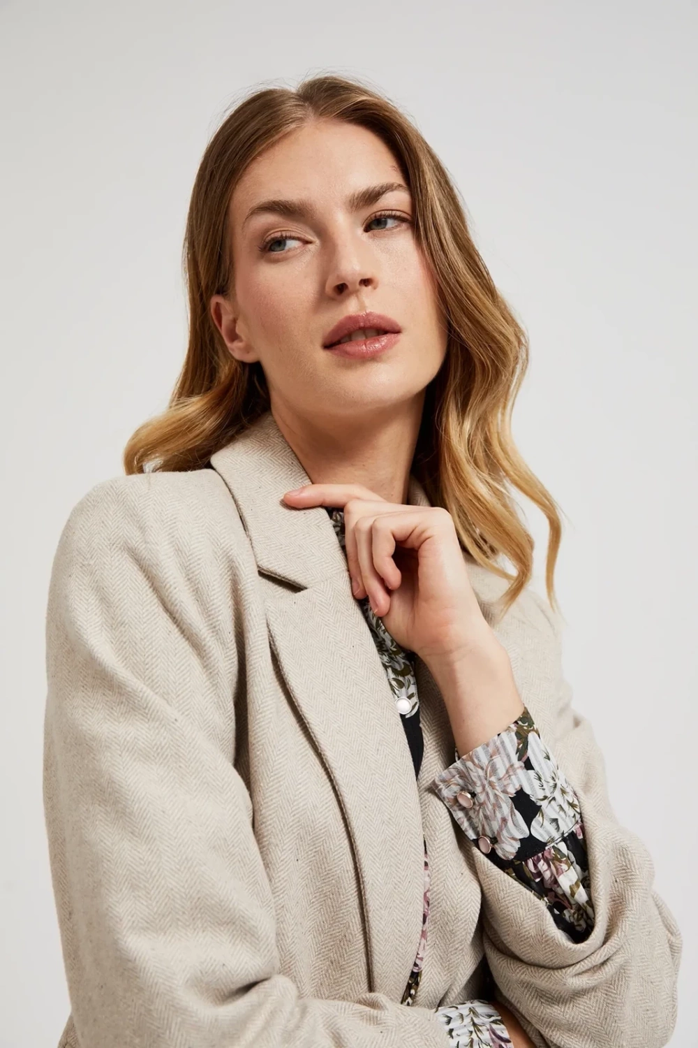 Marisse Women's Jacket Z-Mr-4513 L.Beige
