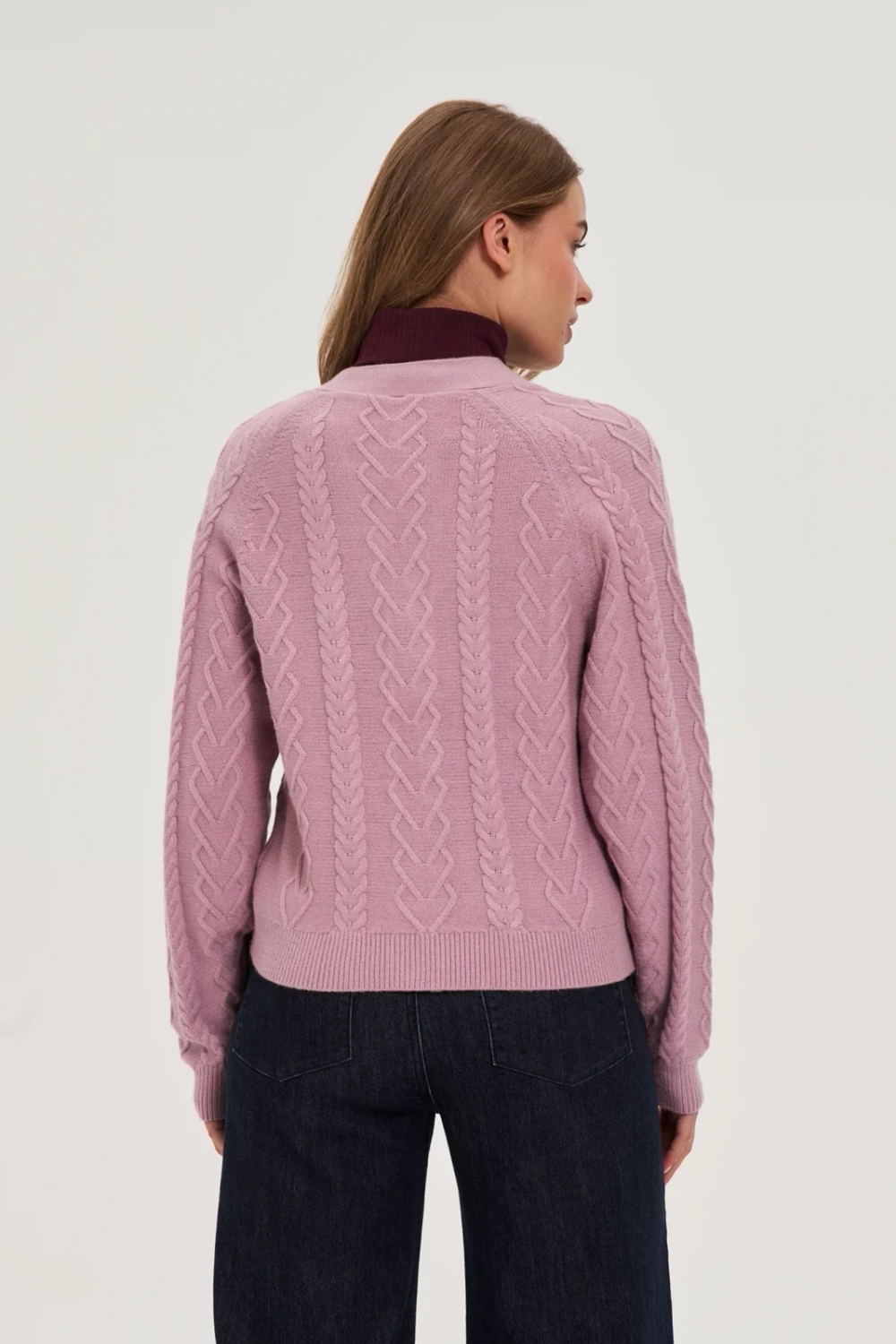 Marisse WOMEN'S SWEATER Z-SW-4826 L.PINK