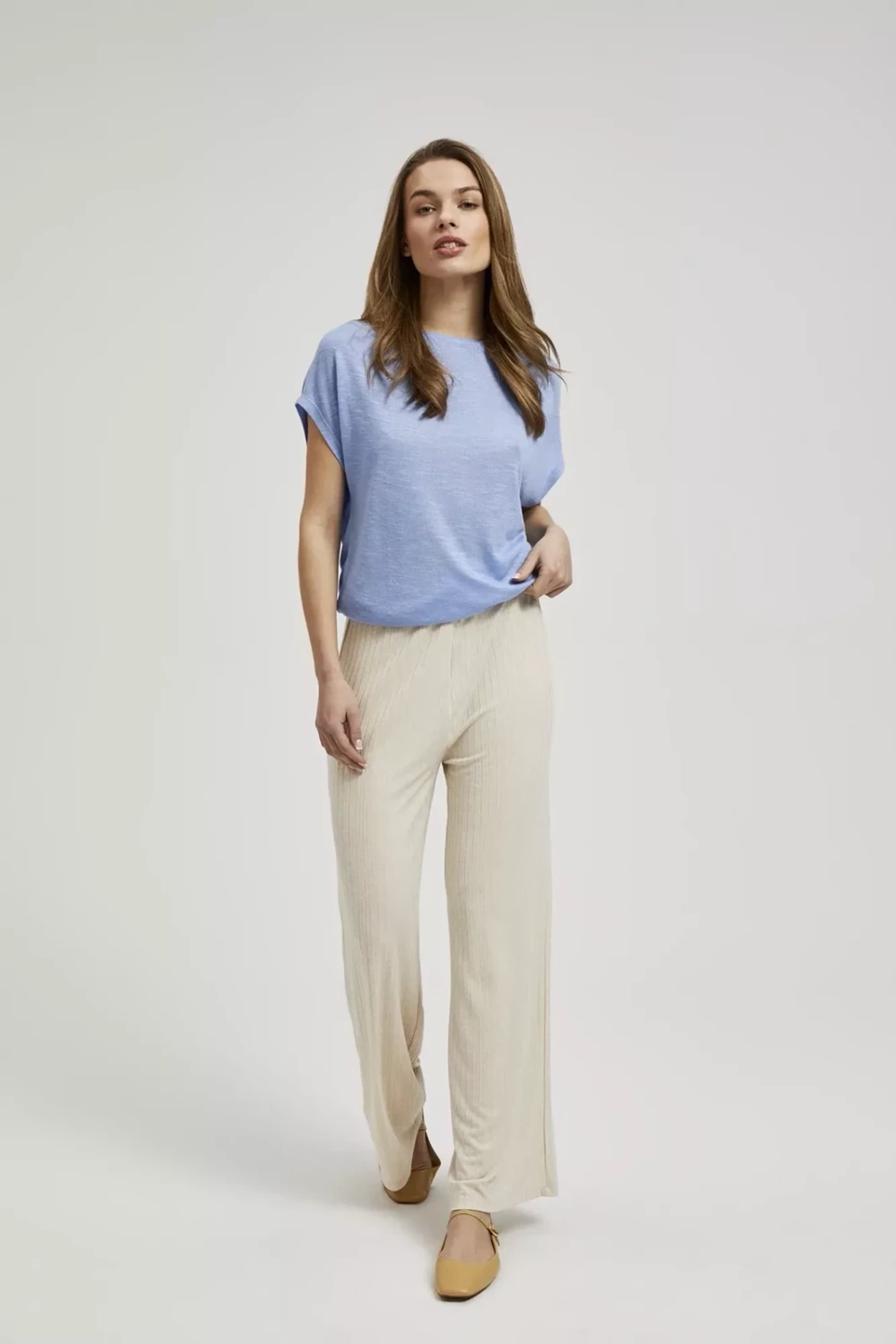 Marisse Women&#039;s Blouse L-Ts-4336 L.Blue