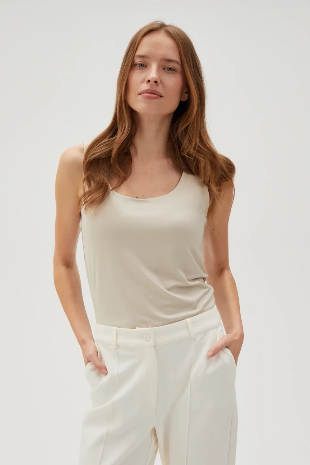 Marisse Women&#039;s T-Shirt L-Ts-4606 L.Beige