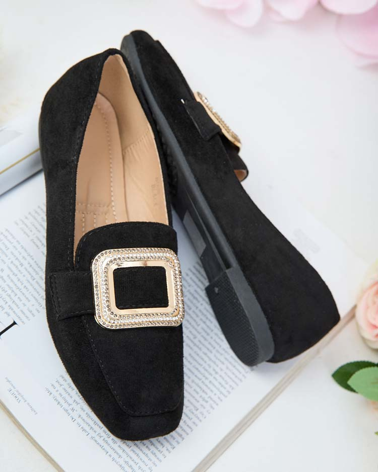 Resti Women's moccasins with buckle Serbento