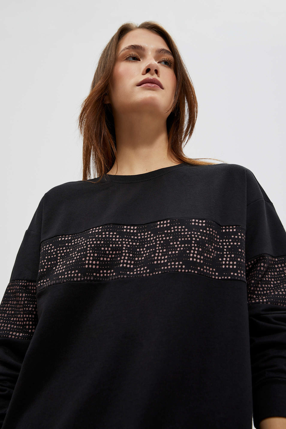 Marisse Sweatshirt L-Bl-3716 Black