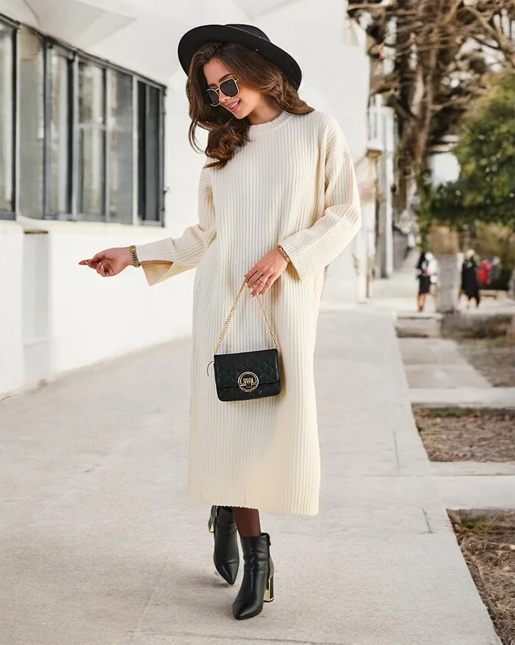 Resti Women's long sweater dress