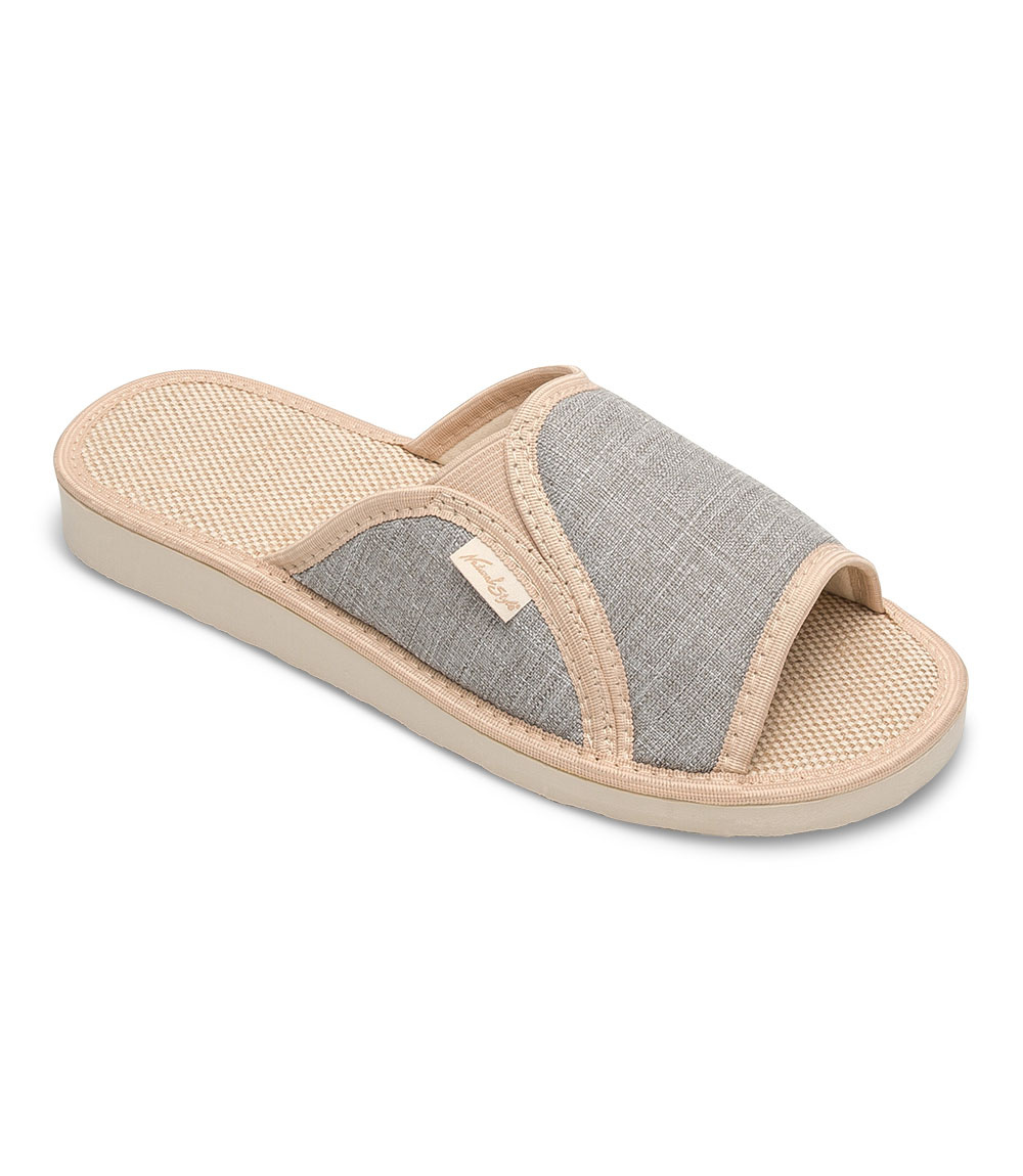 Dámske papuče Natural Style NS-007 Sivobéžové