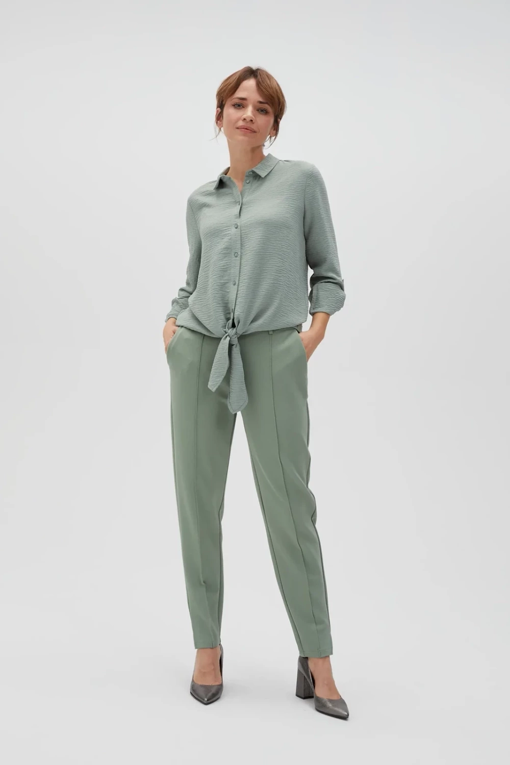 Marisse Women&#039;s Shirt L-Ko-4609 Olive