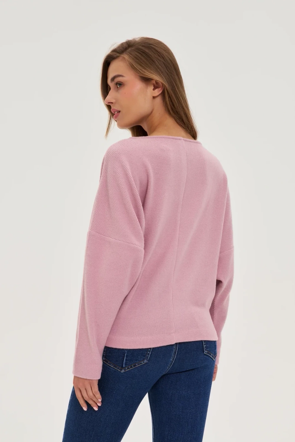 Marisse WOMEN'S SWEATSHIRT Z-BL-4804 L.PINK