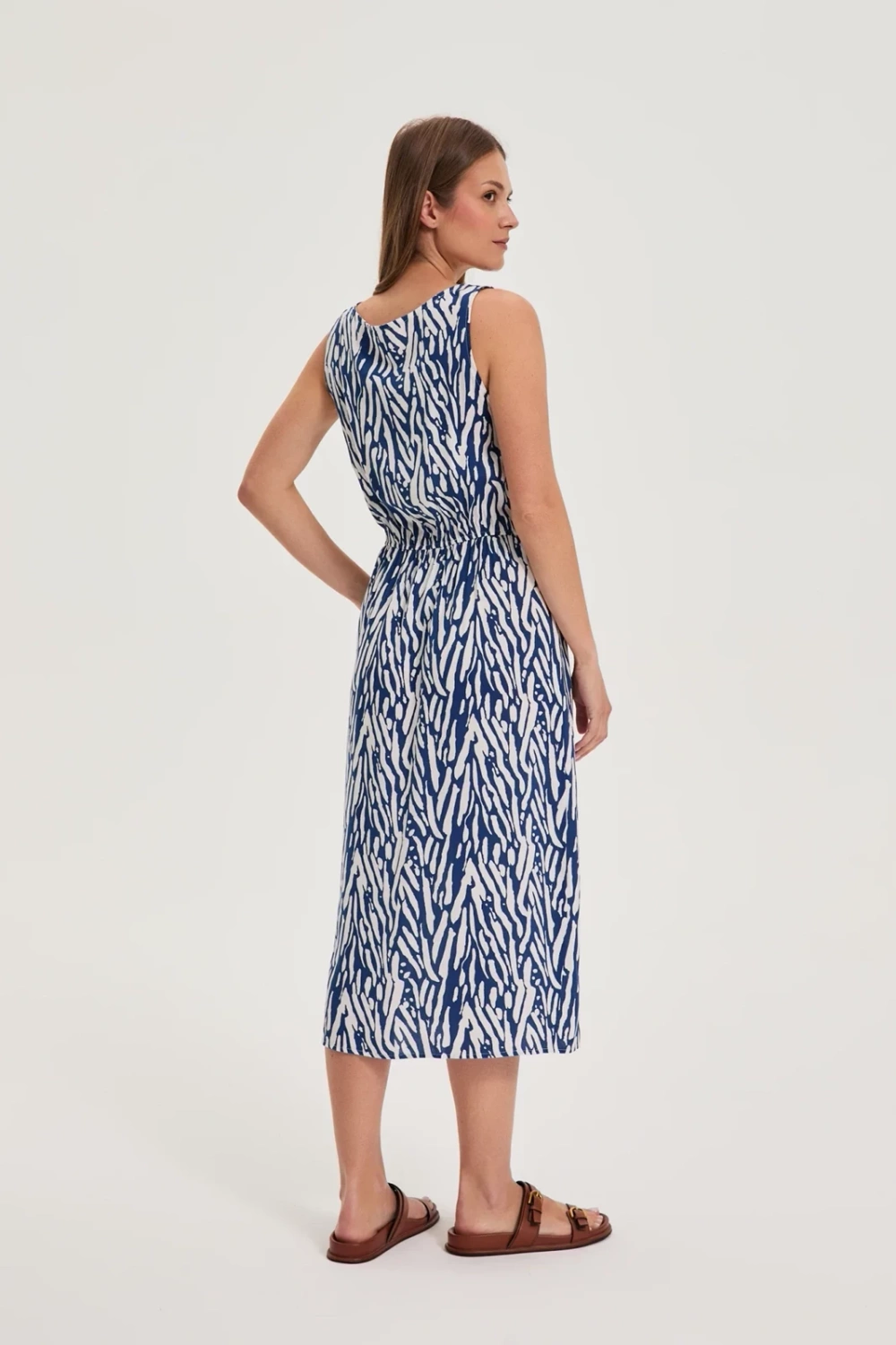Marisse Blue Viscose Dress