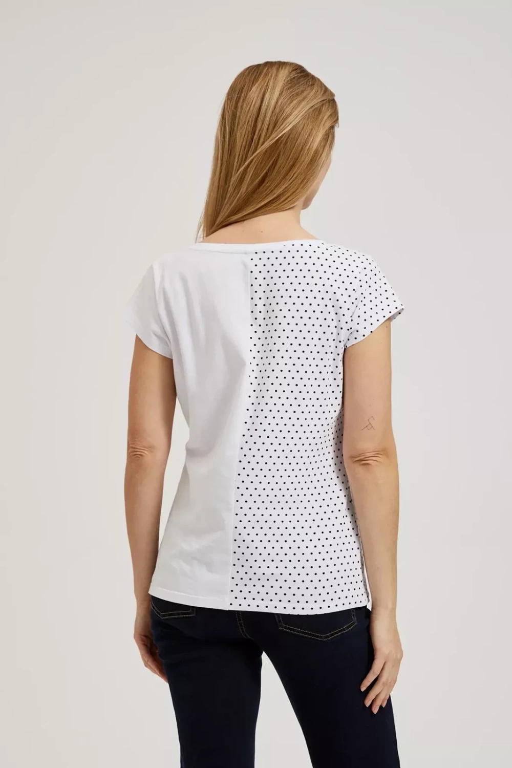 Women's T-shirt with dots MOODO