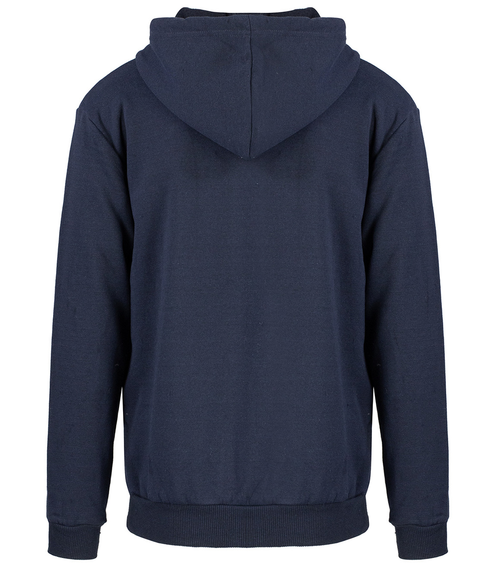 Pri Men's warm sweatshirt with a hood, plain, one-color