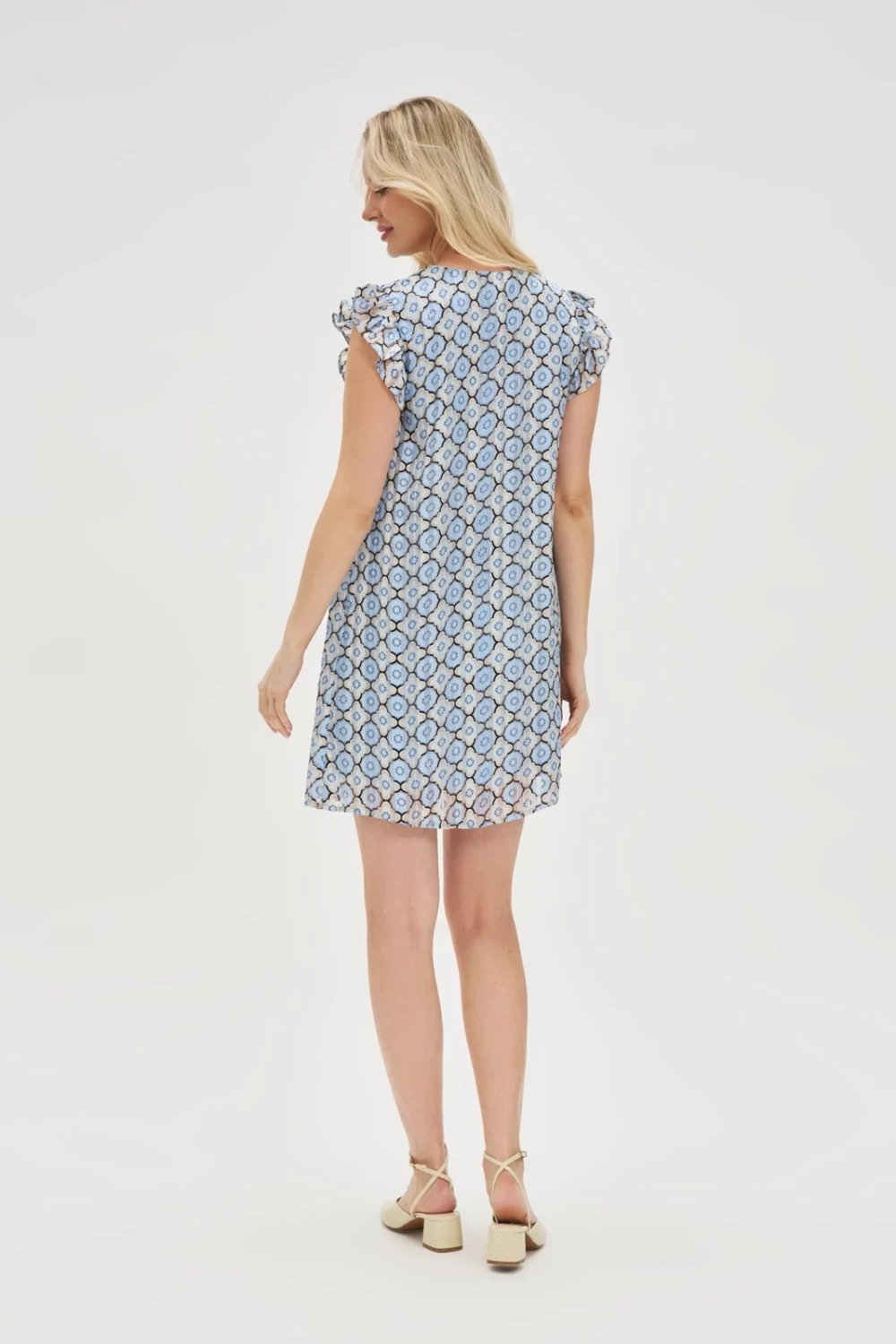 Marisse Women's Dress L-Su-4629 Blue