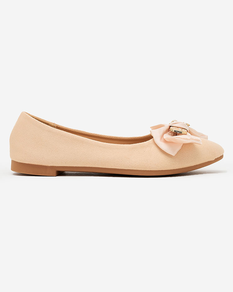 Resti Womens ballerinas pointed toe with bow Retripo
