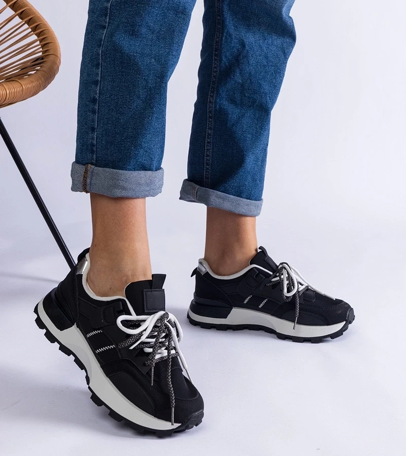 Gemre Adalia adidași sport negri de damă