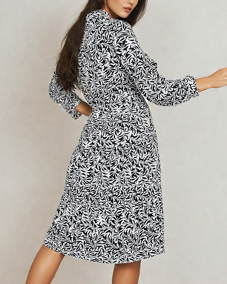 Resti Women's midi dress with print
