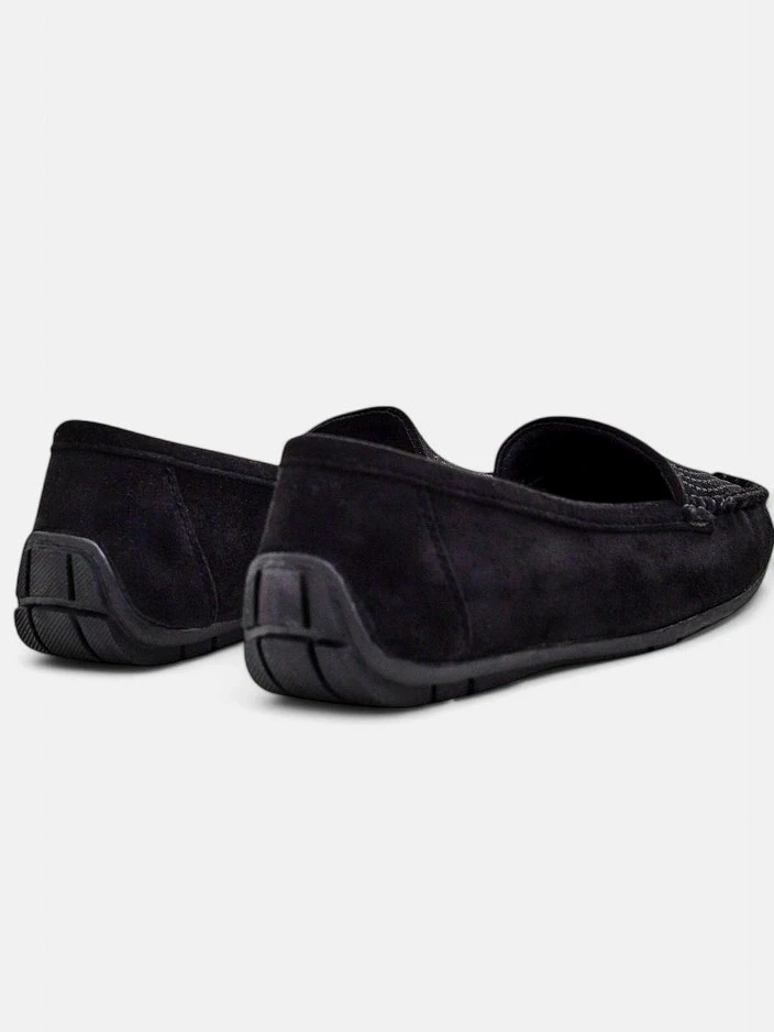 Resti Women's moccasins with rhinestones Ezuess