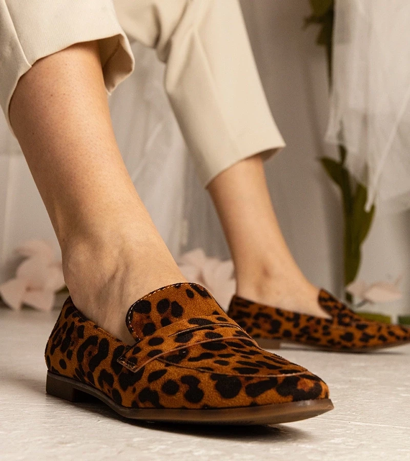 Gemre Pantofi clasici de damă Nageri cu imprimeu leopard