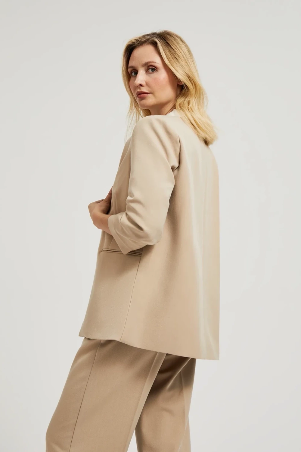 Marisse Women's Jacket Z-Mr-4507 Beige