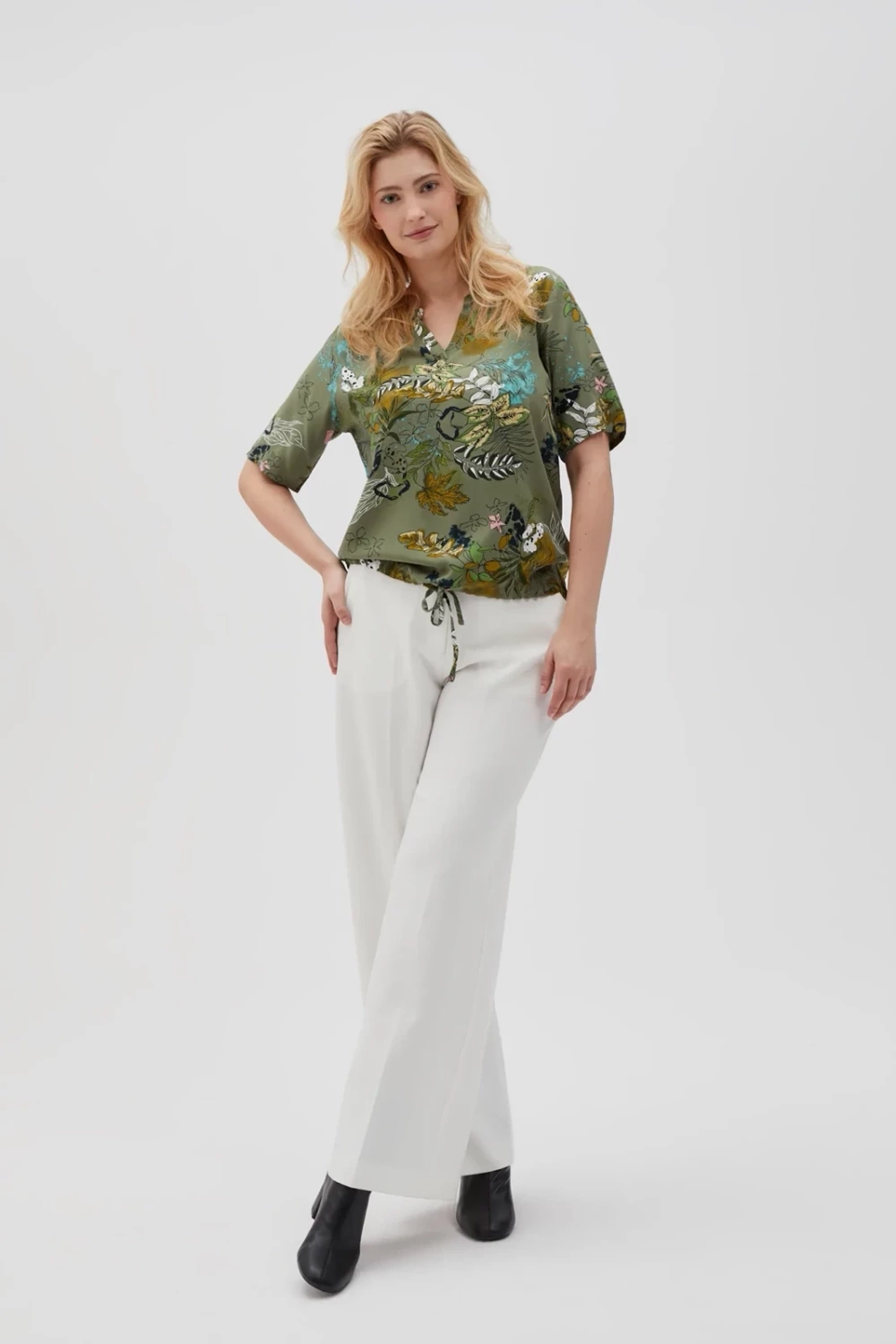 Marisse Women&#039;s Shirt L-Ko-4627 Olive