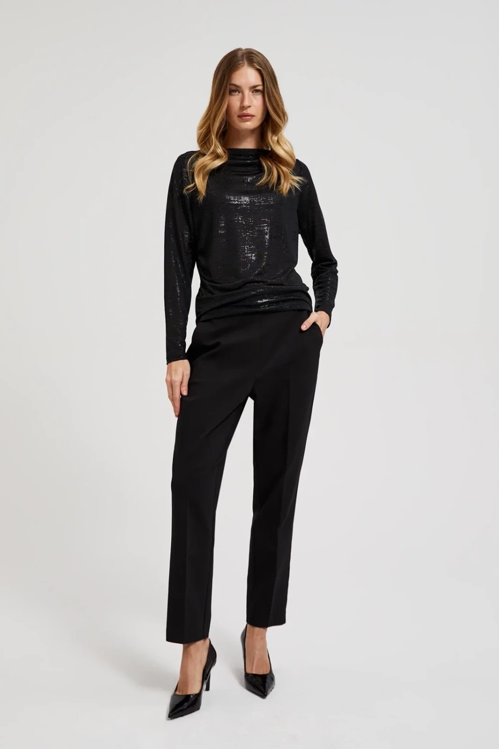 Marisse Women&#039;s Blouse Z-Ts-4526 Black