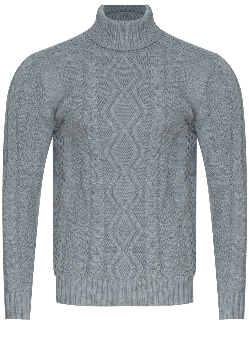 Мъжки суичър с качулка FUTRIOM - сив