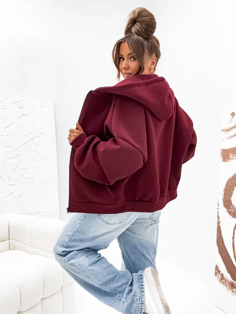 Resti Women's Cotton Insulated Butterfly Sweatshirt