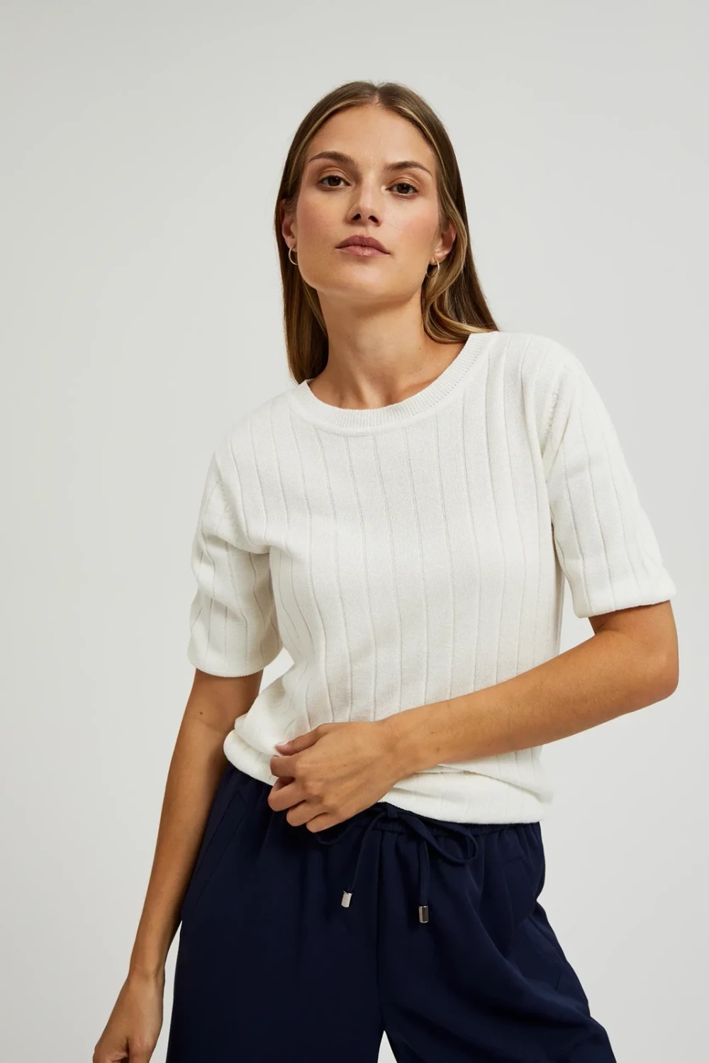 Marisse Women&#039;s Sweater Z-Sw-4535 Off White
