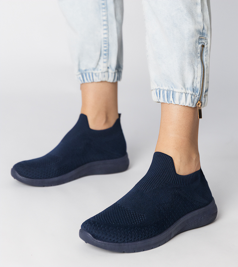 Gemre Adidași sport bleumarin cu șosetă Kreta