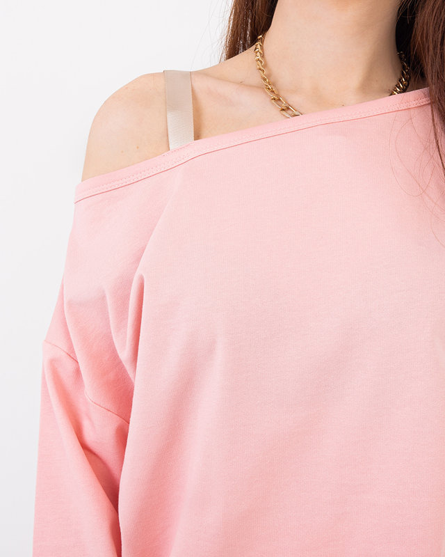 Resti Pink women's blouse and skirt set - Clothing