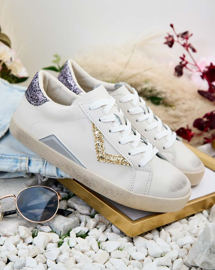 Resti Women&#039;s sporty sneakers with embellishments Ginn