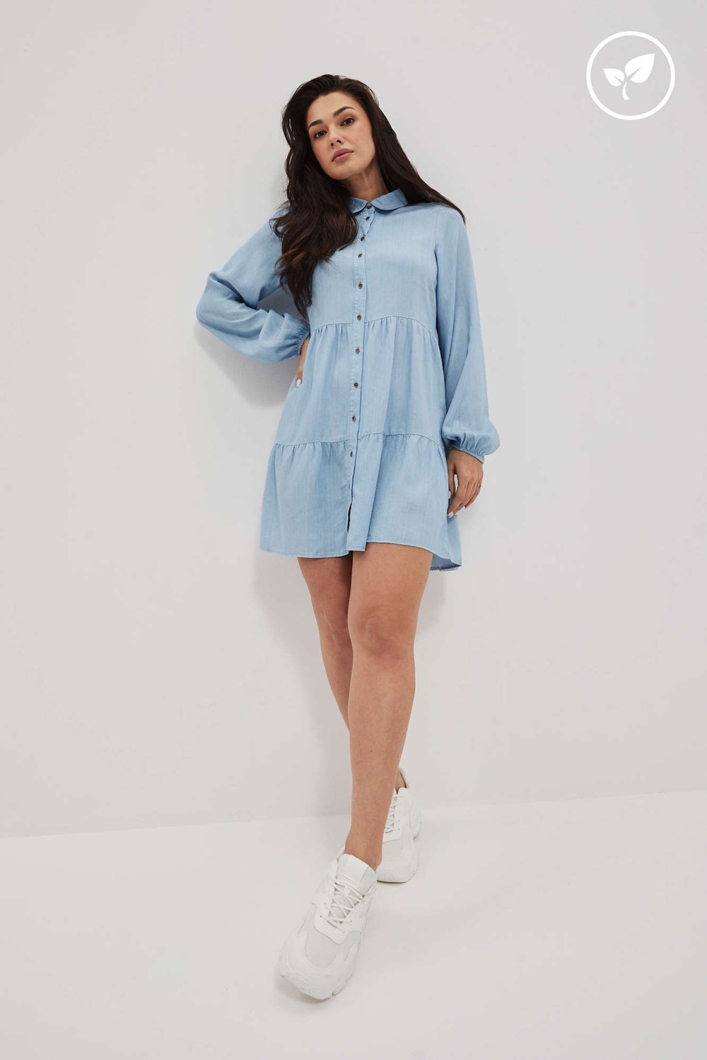 Marisse Women&#039;s Dress L-Su-4007 Blue