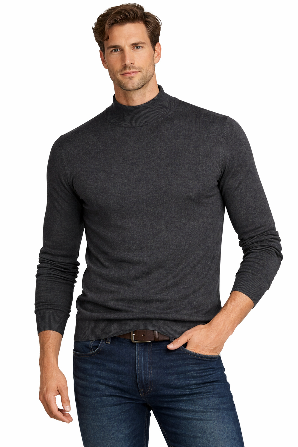 Мъжка тениска с дълъг ръкав и качулка