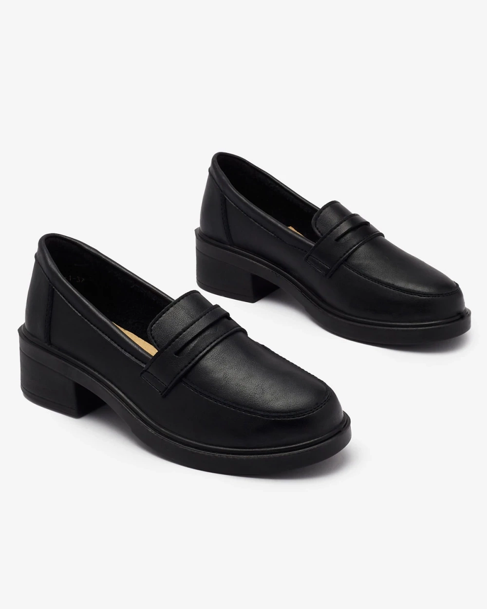 Resti Women&#039;s moccasins in black Nasanna- Footwear