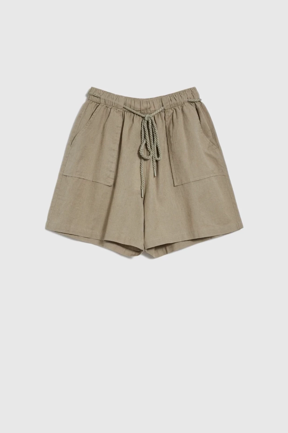 Marisse Loose Olive Shorts