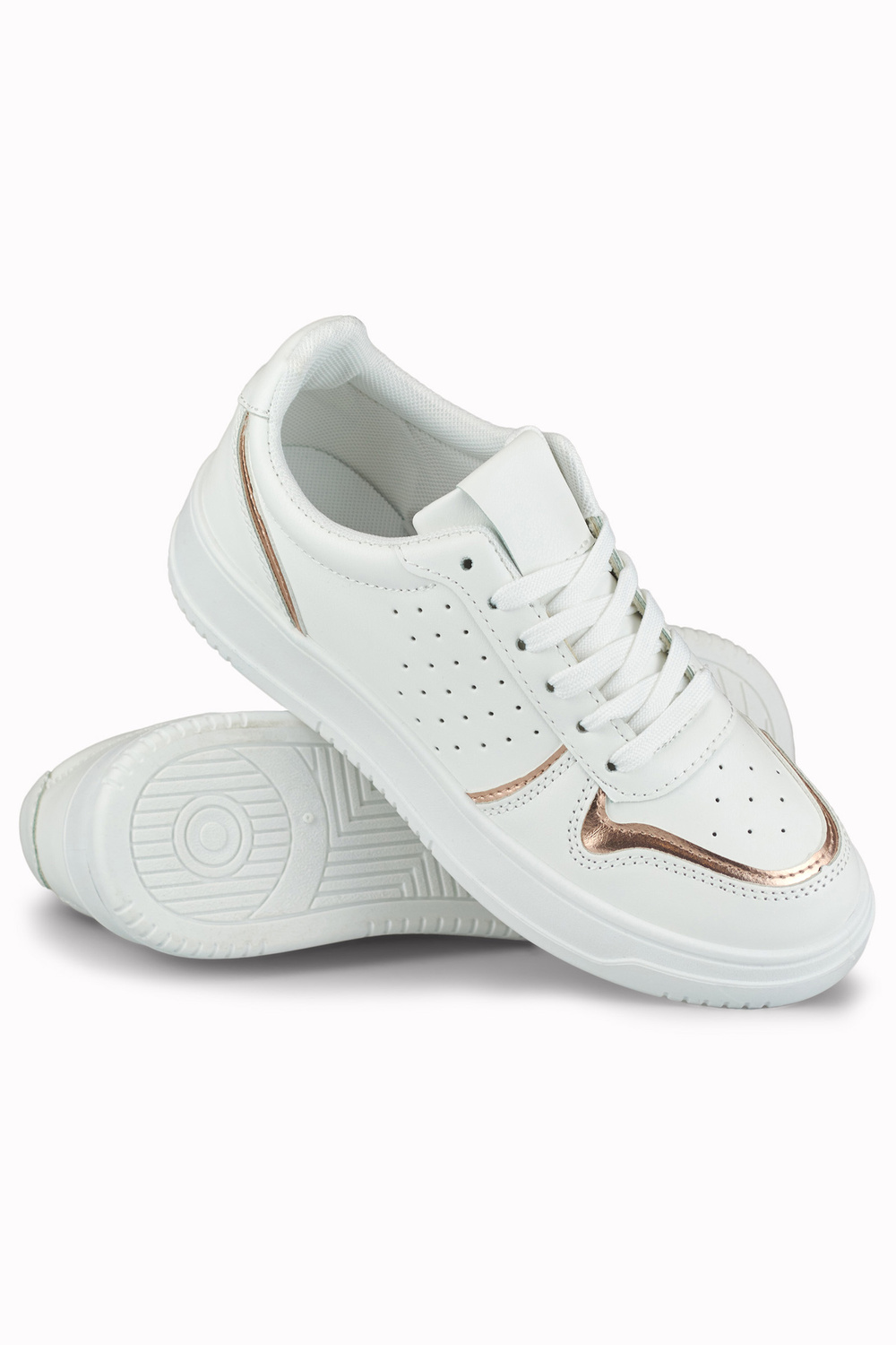 primohurt Sneakersy damskie z wymiennymi ozdobnymi sznurówkami