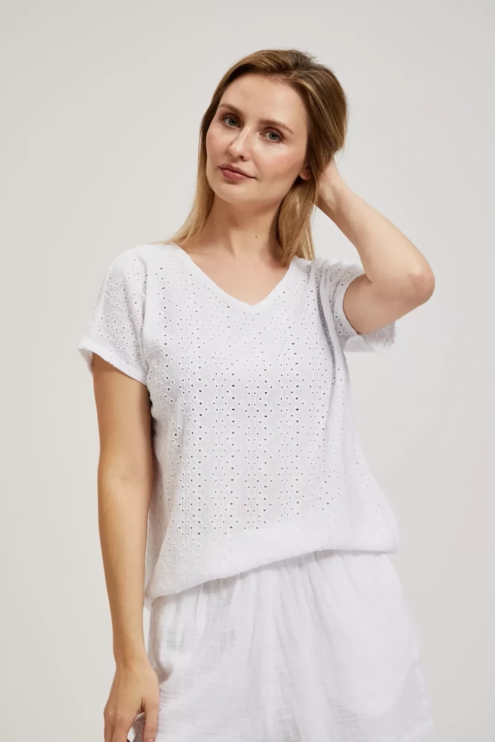 Marisse Women&#039;s Blouse L-Ts-4355 White