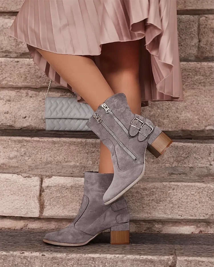 Resti Decorated Zerta Heeled Booties