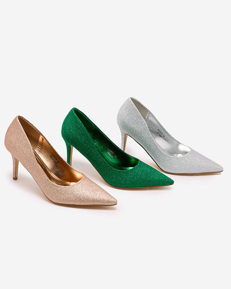 Resti Women's stiletto pumps with glitter Matomliso