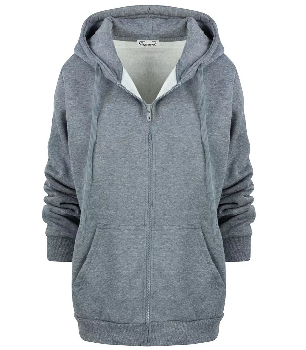 Pri Unzipped kangaroo sweatshirt with hood SELENA