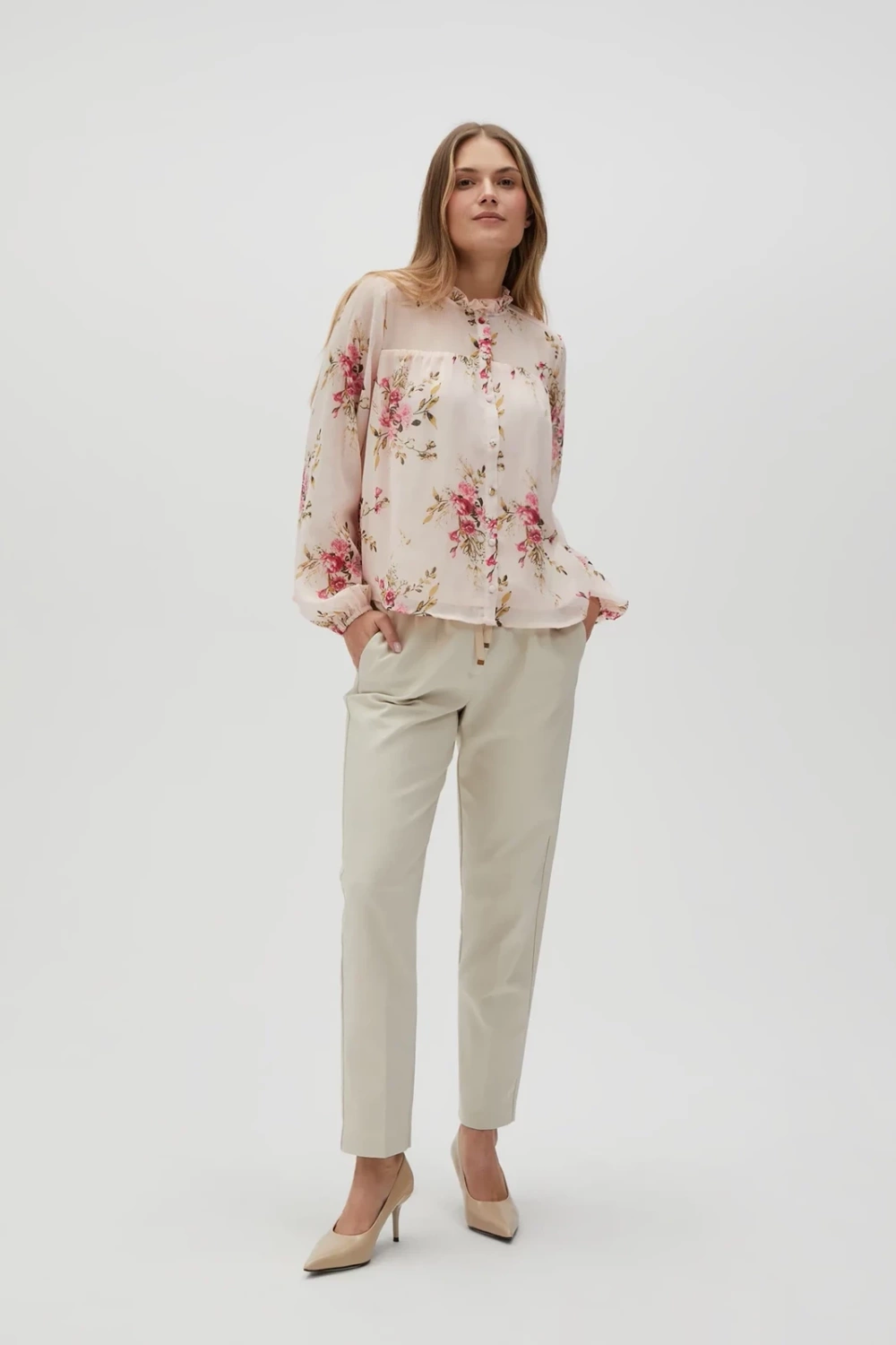 Marisse Women&#039;s Shirt L-Ko-4634 L.Pink
