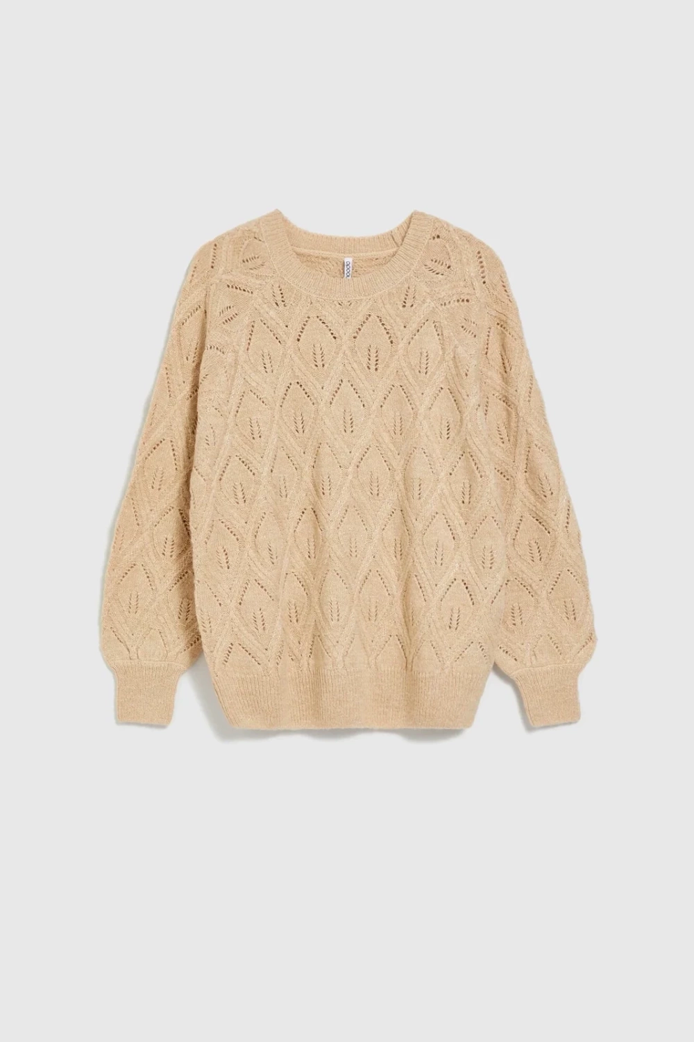 Marisse Women's Sweater Z-Sw-4503 Beige Mel